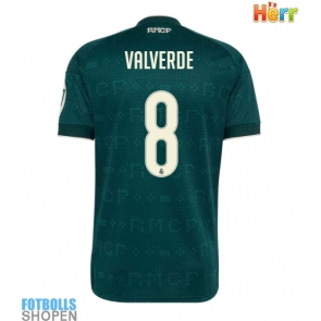 Billiga Real Madrid Federico Valverde #8 Bortatröja 2026-27 Kortärmad